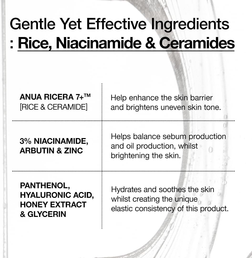 ANUA 7 Rice Ceramide Hydrating Barrier Serum (50ml)