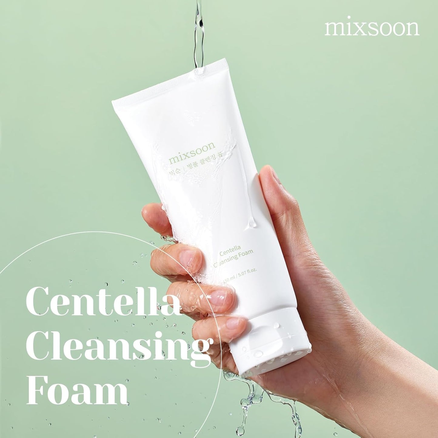 MIXSOON Centella Cleansing Foam (150ml)