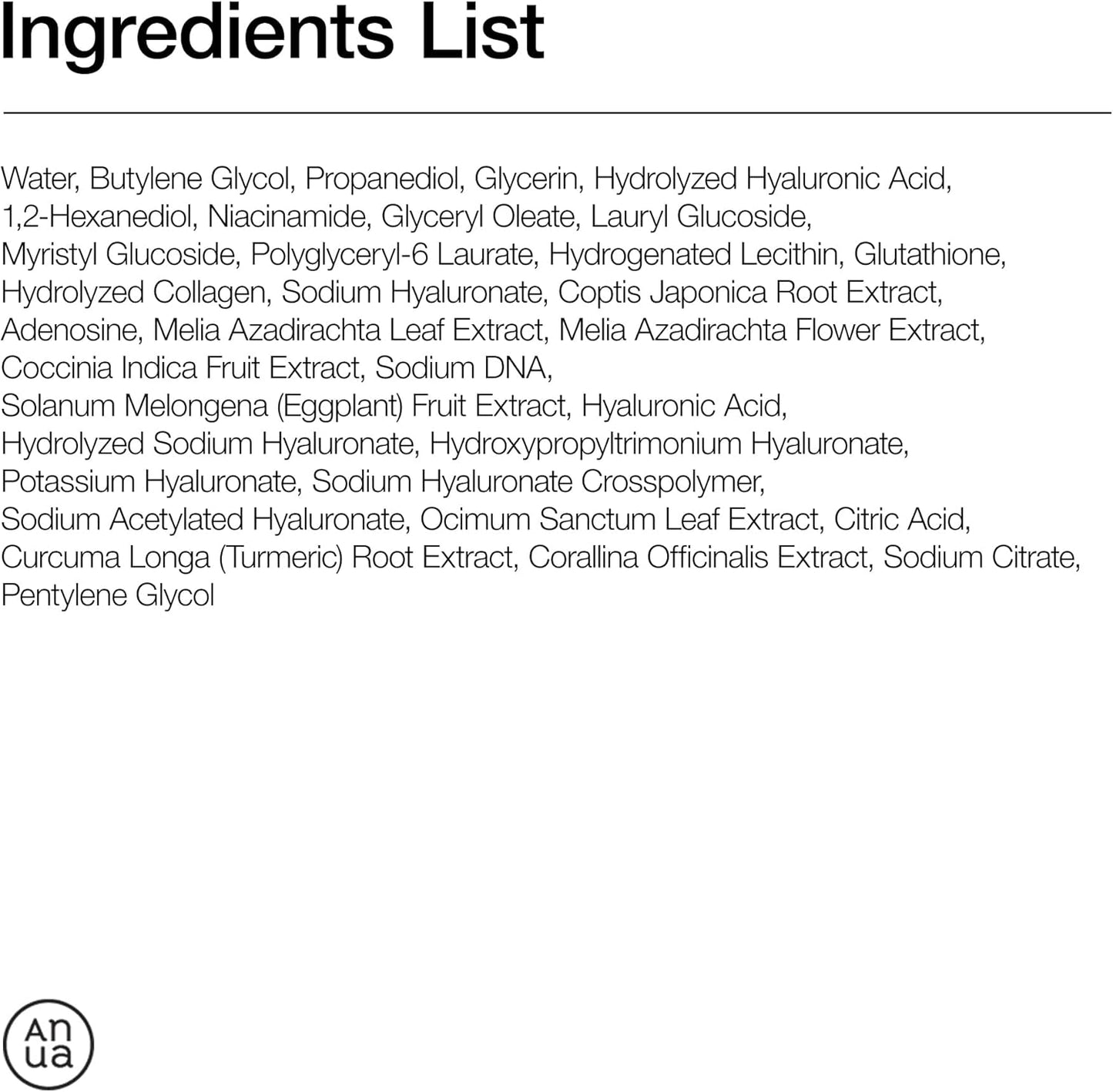 ANUA PDRN Hyaluronic acid Capsule 100 Serum (30ml)