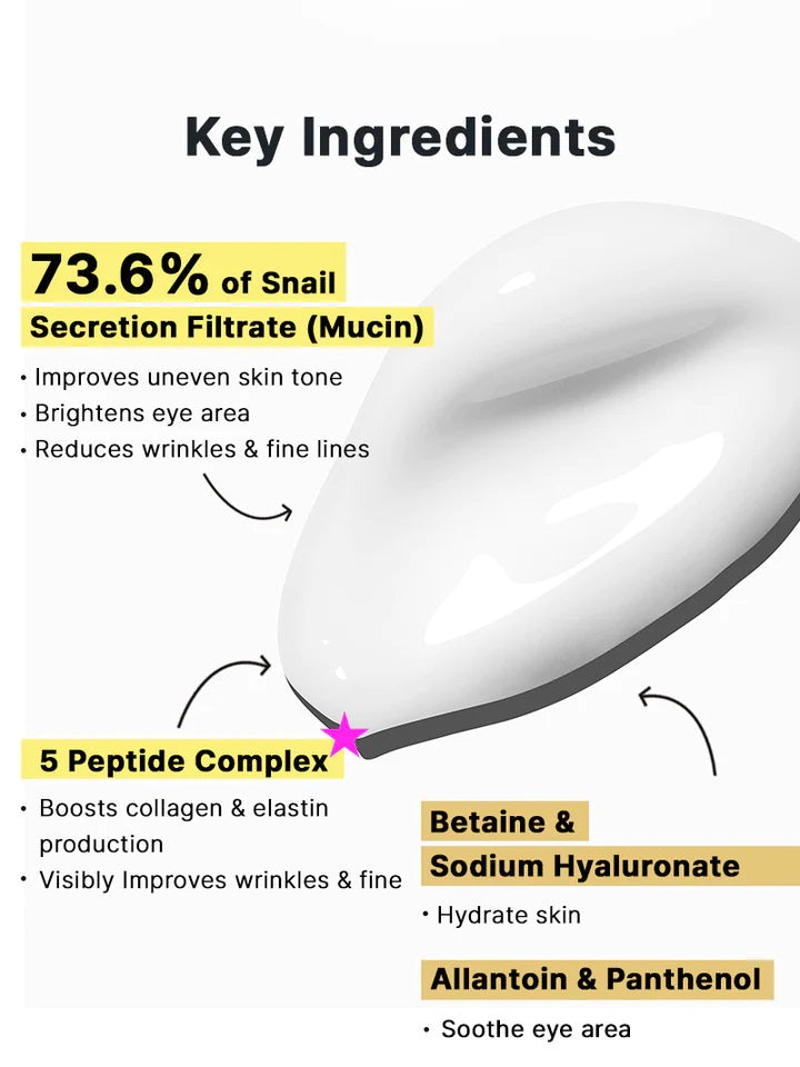 COSRX Advanced Snail Peptide Eye Cream 25ml CLEARANCE