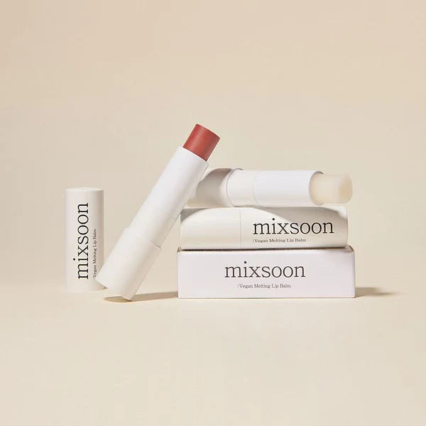 MIXSOON Vegan Melting Lip Balm 02 DRY ROSE