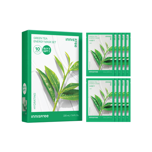 INNISFREE Energy Mask Set - Green Tea