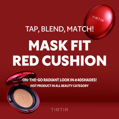TIRTIR Mask Fit Red Cushion 6 Shade Trial Kit - LIGHT (13C-17W)
