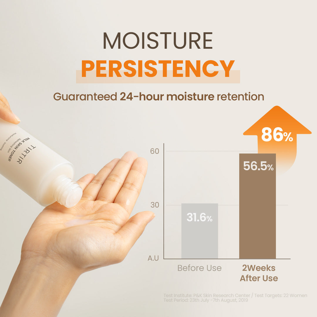 TIRTIR Milk Skin Toner JUMBO (150ml)