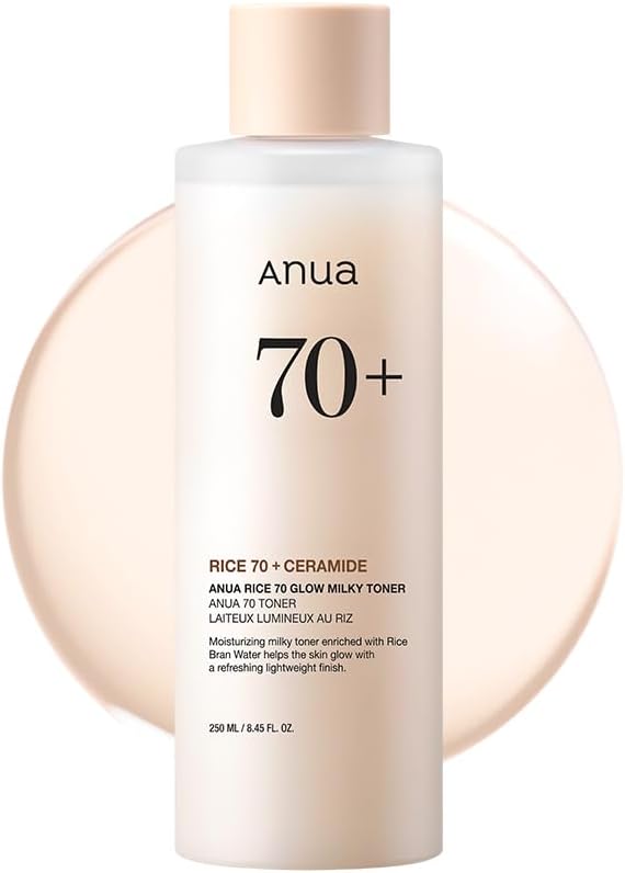 ANUA Rice 70 Glow Milky Toner (250ml)