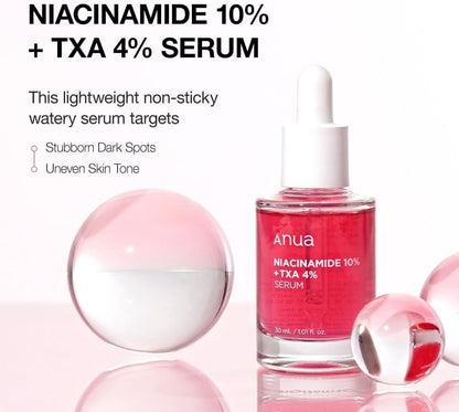 ANUA Niacinamide 10% + TXA 4% Dark Spot Correcting Serum (30ml)