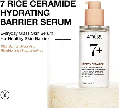 ANUA 7 Rice Ceramide Hydrating Barrier Serum (50ml)