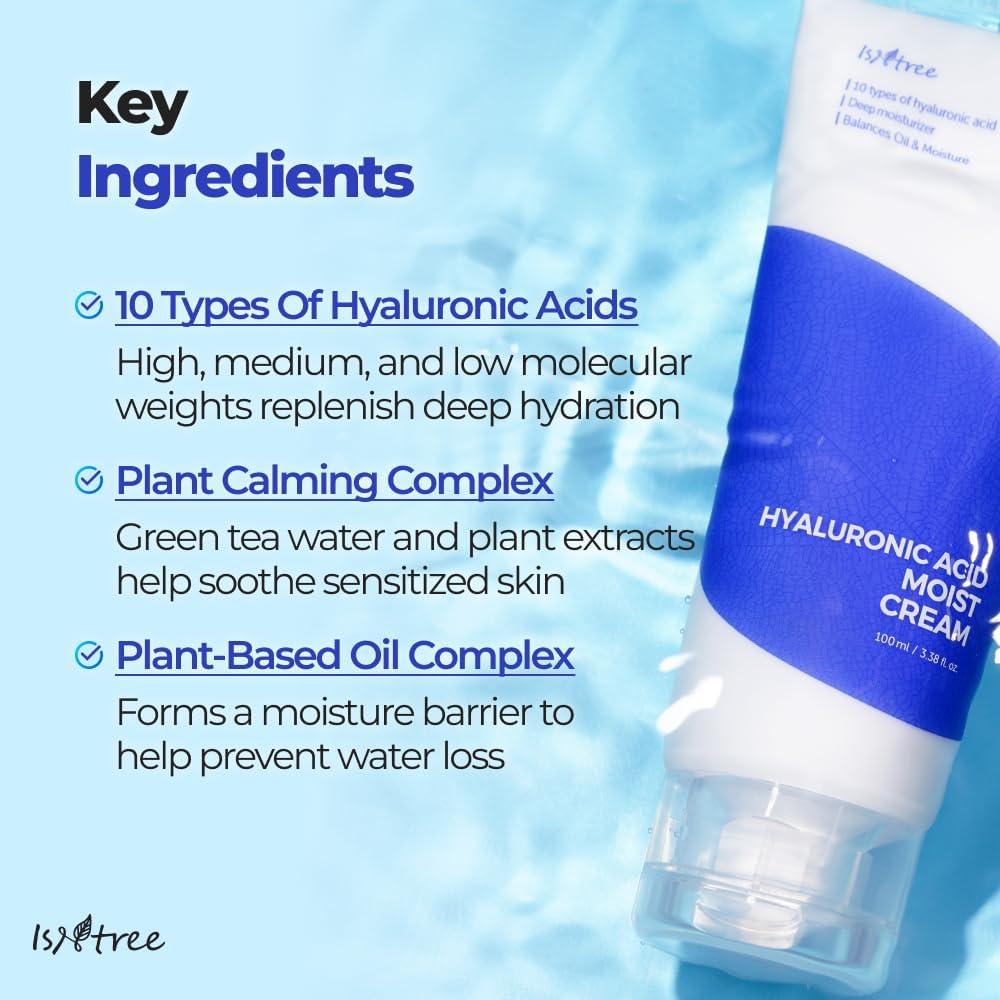 ISNTREE Hyaluronic Acid Moist Cream 100ml
