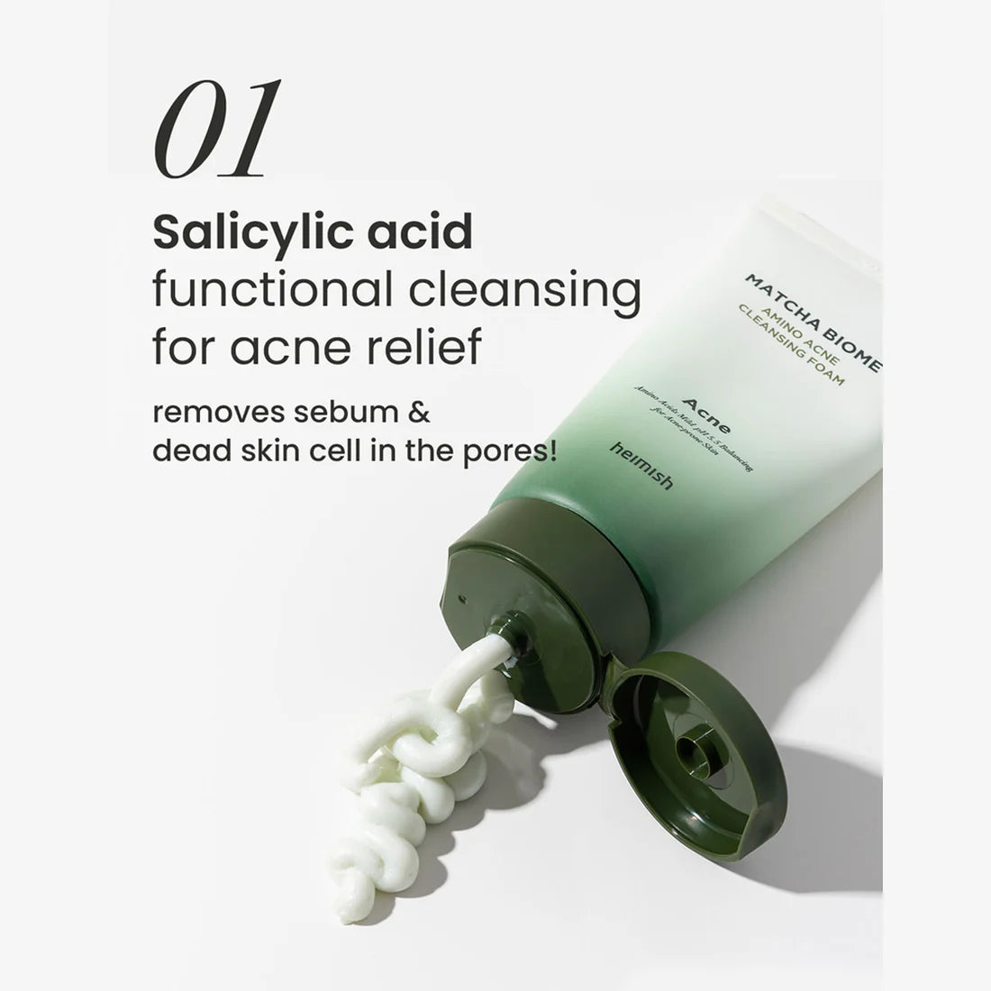 HEIMISH Matcha Biome Amino Acne Cleansing Foam 150ml
