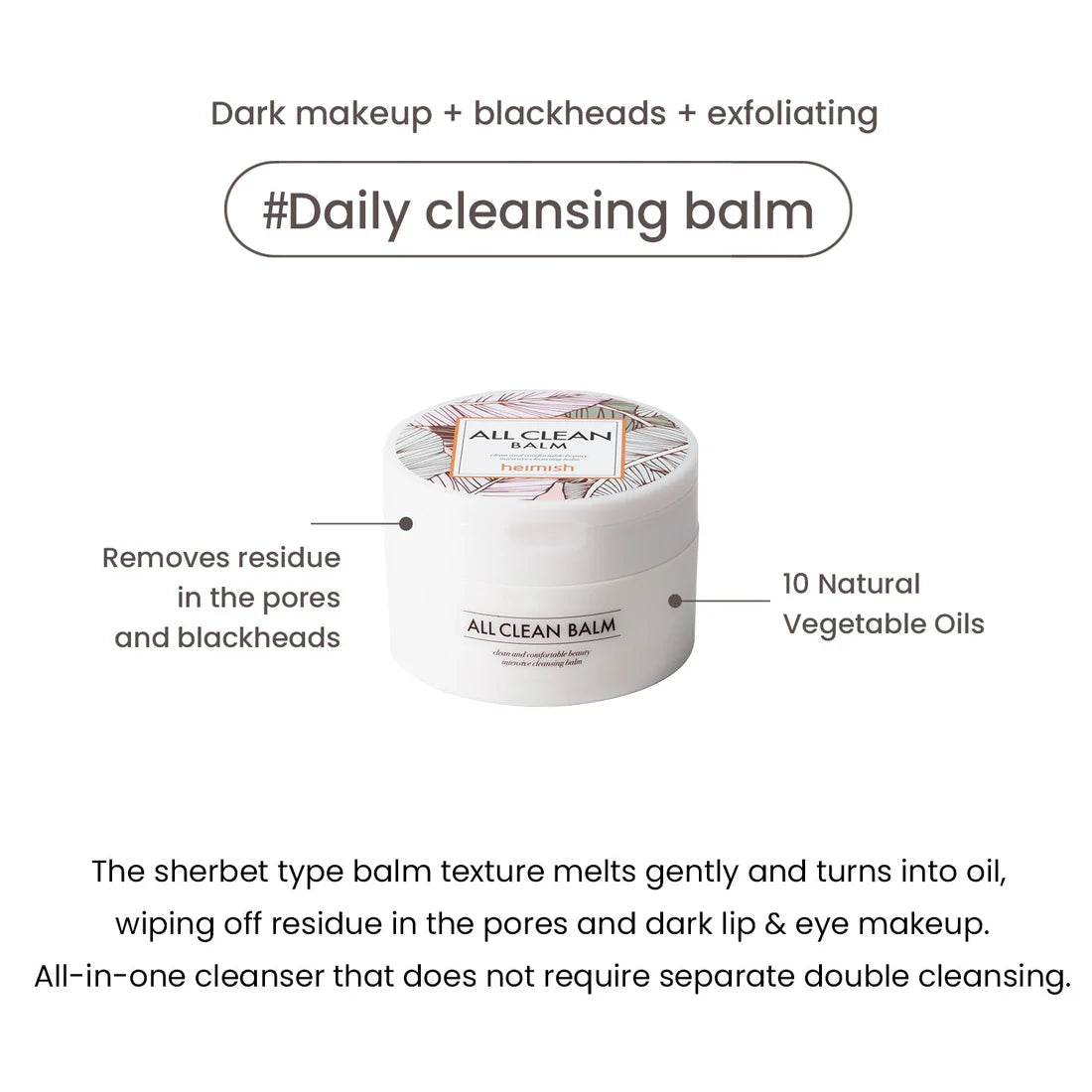 HEIMISH All Clean Balm ORIGINAL 120ML