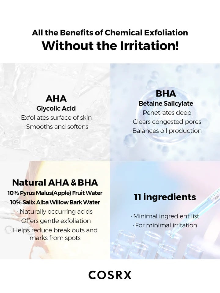 COSRX AHA BHA Clarifying Treatment Toner 150ML