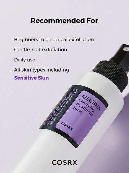 COSRX AHA BHA Clarifying Treatment Toner 150ML