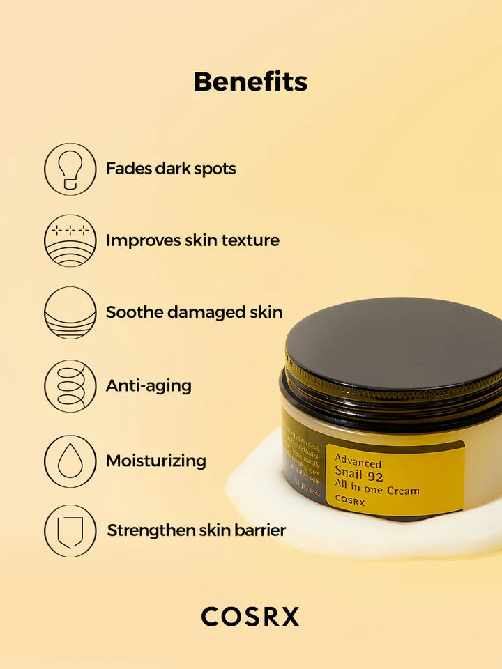 COSRX Advanced Snail 92 All in One Cream 100G