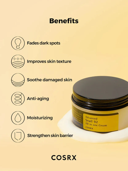 COSRX Advanced Snail 92 All in One Cream 100G