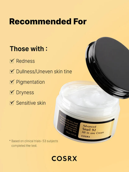 COSRX Advanced Snail 92 All in One Cream 100G