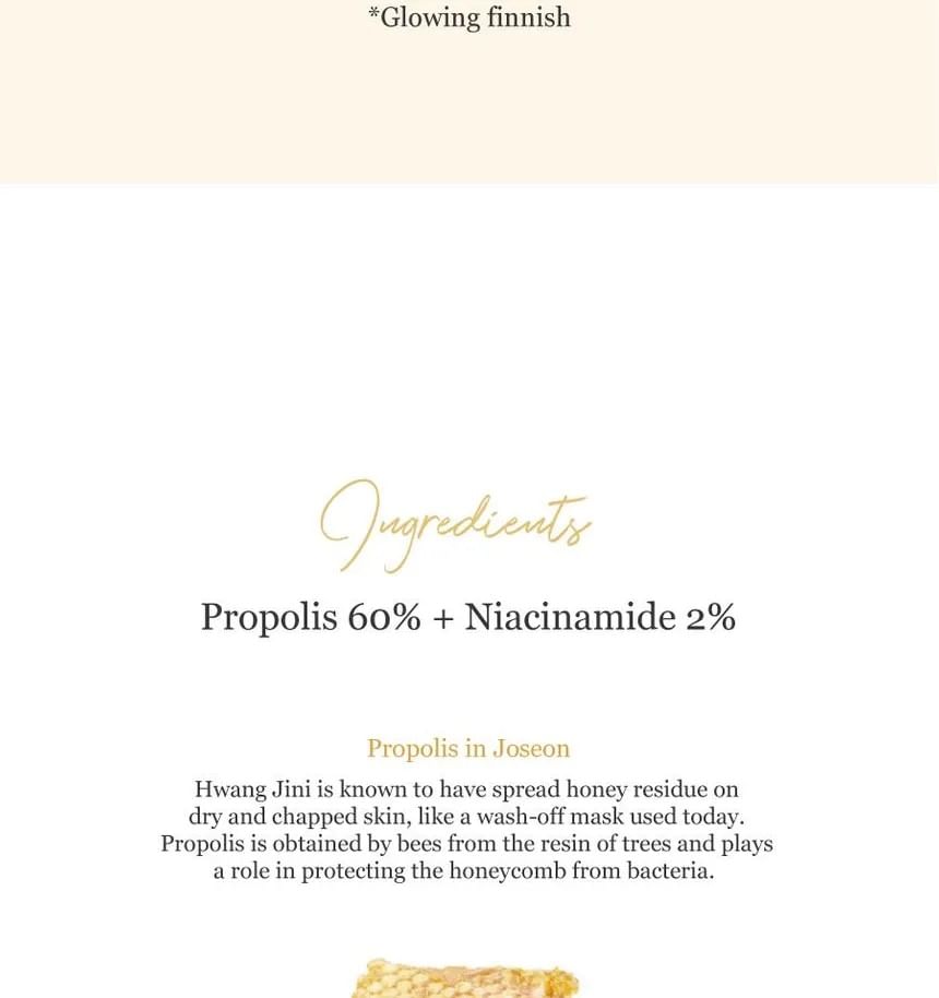 BEAUTY OF JOSEON Glow Serum Propolis + Niacinamide 30ml