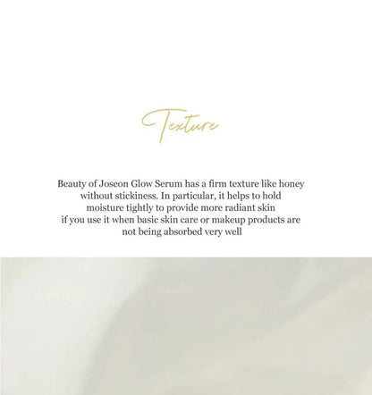 BEAUTY OF JOSEON Glow Serum Propolis + Niacinamide 30ml